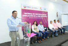 Entregan Certificados a 49 Colonias de Uruapan que Fueron Dotadas de Energía Eléctrica