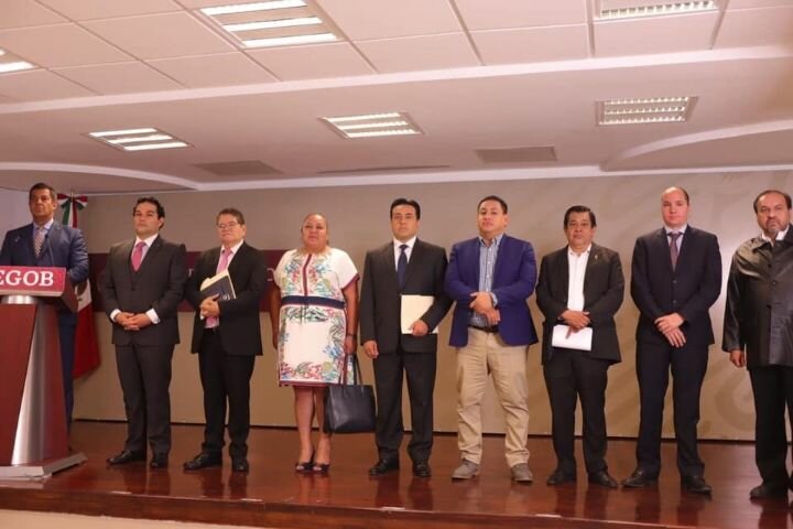 Ofrece Segob Disculpas a Alcaldes Rociados con gas Lacrimógeno