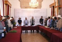 Humberto González Recibe a Productores de Lenteja