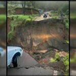 Se Derrumba Carretera Uruapan-El Sabino