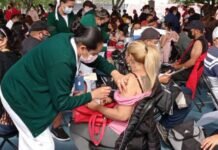 Aplicadas, 38 mil 152 Dosis a Población de 18 a 29 Años