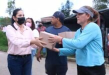 DIF Municipal Otorga Rápido Apoyo a Familias Damnificadas por el Temporal