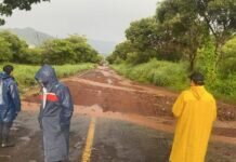 Rehabilita Gobierno Estatal Vías Afectadas por las Lluvias