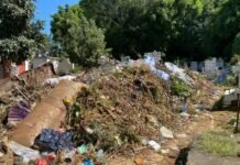 Luego de dos Meses de Abandono, Retiran Basura de Panteones Municipales