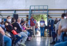 Supervisan Nacho Campos y Roberto Pantoja Jornada de Vacunación Anti Covid 19