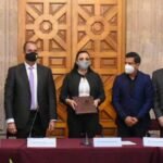 Reciben Diputados Locales Informe de la CEDH