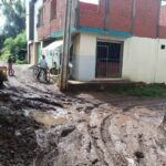 Rehabilitan Calles Afectadas por Lluvia en Colonias Aledañas a Valle Dorado