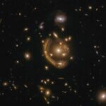 Astrónomos Hallan la Distancia a la Galaxia del Anillo Fundido de Einstein