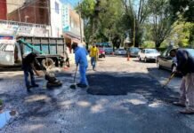 Intensifican en Nuevas Zonas, Trabajos de Bacheo