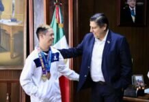 Aaron Borjas, Campeón Nacional en Lanzamiento de Disco Paralímpico