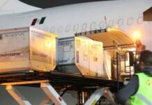 México Recibe Embarque con un Millón 090 mil 900 Vacunas de Astrazeneca