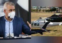 Ordena Gobernador que Helicópteros del Estado Sean Usados Solo Para Emergencias