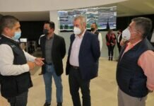 Supervisan Gobernador y Secretario de Seguridad Operatividad del C5i