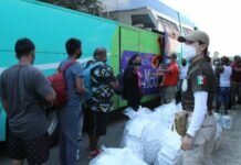 Dos Caravanas de Migrantes Finalizan al Entregarse a Autoridades Mexicanas