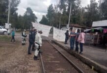 A Través del Diálogo, SSP Libera las Vías del Tren en Uruapan y Pátzcuaro