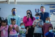 Nacho Campos Entrega Área Infantil en El Milagro