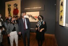 Inaugura Bedolla Exposición Artística “Zapata Vivo”