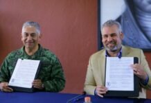 Bedolla Firma Convenio con Sedena Para Brindar Apoyos a Militares y sus Familias