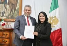 Entrega Bedolla Nombramiento a los Secretarios de Medio Ambiente y de Desarrollo Urbano y Movilidad