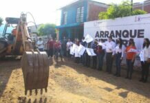 Arrancan Obras en la Zona Urbana, por Casi 9 mdp
