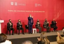 Bedolla y Sheinbaum Firman Convenio de Coordinación en Materia de Gobierno Digital