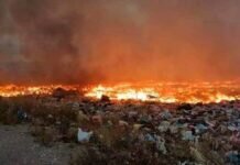 Arde el Basurero Municipal