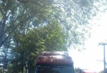 Oficiales de la Policía Municipal Recuperan Tractocamión con Reporte de Robo