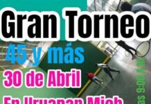 30 de Abril, Torneo de Frontón 45 y Más