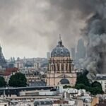 Explosión de gas provoca un incendio en centro de París