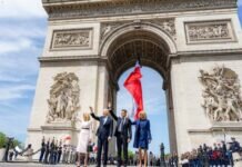 Macron recibe Biden en su visita de Estado a Francia