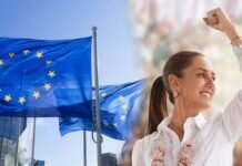 La Unión Europea felicita a Claudia Sheinbaum