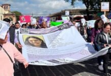 Manifestación, operativo y rescate de jóvenes desaparecidos en Pátzcuaro