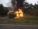 Pasajero le Prende Fuego a Autobus de ETN y Muere Calcinado